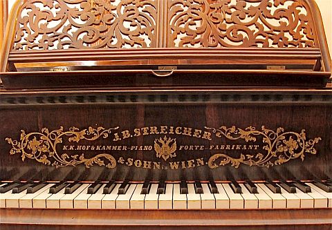 1868 Streicher Frederick Historical Piano Collection