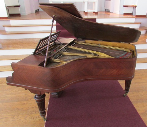 1928 Erard piano in the Frederick Collection of Historical Pianos