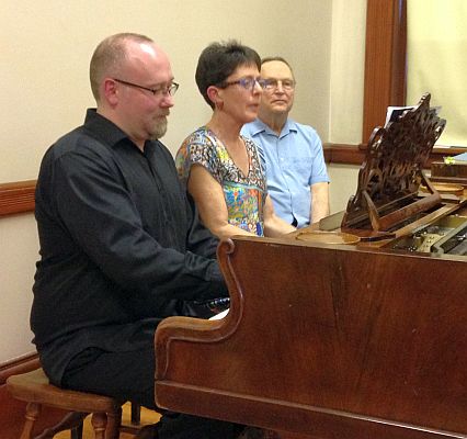 Jamie Goodnow and Julia Bady, piano duo