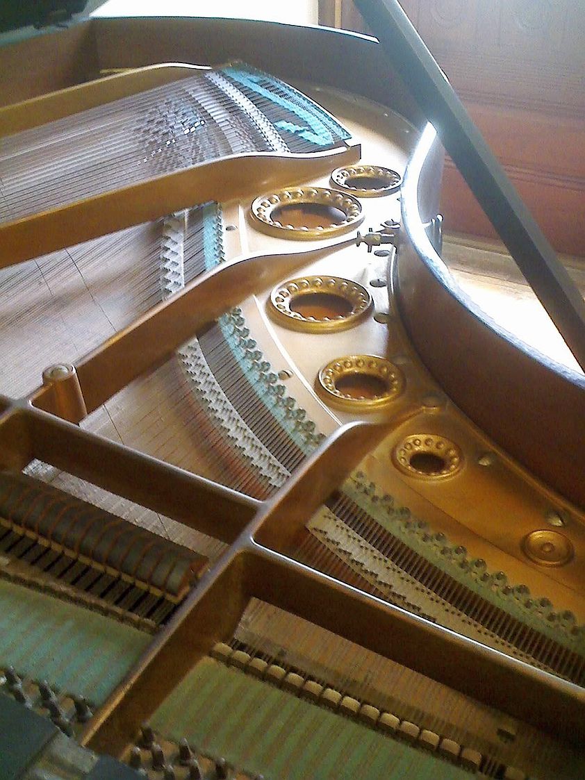 1892 Bechstein piano in the Frederick Collection